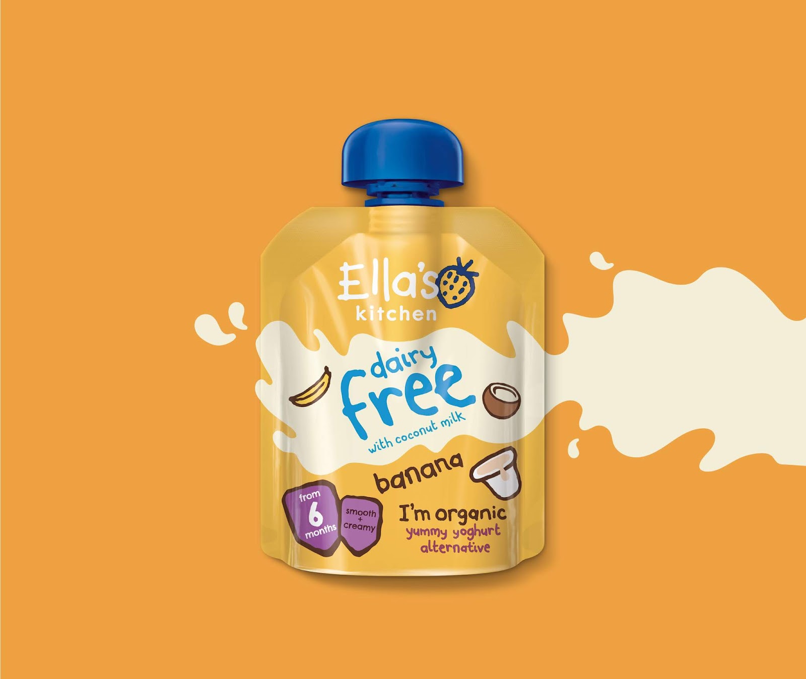 ellas kitchen婴儿食品概念包装设计这么设计提高识别度